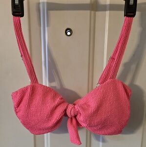 Pink Textured Women's Bikini By Pink Lily